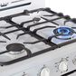 Unique Appliances Classic Retro 30" Pro Convection Gas Range in Marshmallow White, , large