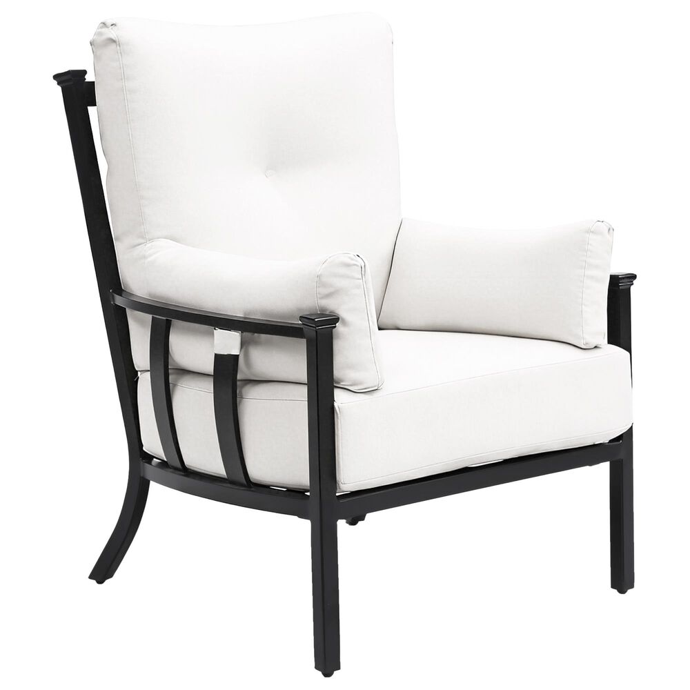 GatherCraft Seville Patio Club Chair with Cushion in Medora Ivory, , large