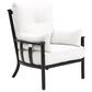 GatherCraft Seville Patio Club Chair with Cushion in Medora Ivory, , large