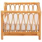 Baxton Studio Kierra Rattan Pet Bed with Removable Cushion in Honey, , large