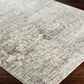 Surya Presidential Ice Blue, Gray, Dusty Sage, Wheat, Charcoal, Ivory, Blue, Light Olive, Saffron and Orange 11"6" x 15"6" Area Rug, , large