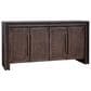 Heirloom Home Maddux 4-Door Console in Winston Brown and Hammered Bronze, , large