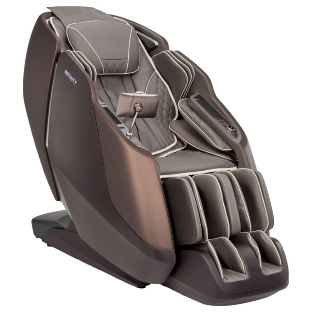 Infinity Massage Chairs Sensation 4D DualFlex Power Massage Chair in Dark Gray, , large