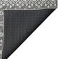Dalyn Rug Company Portico PO4 Gray 8" x 10" Area Rug, , large