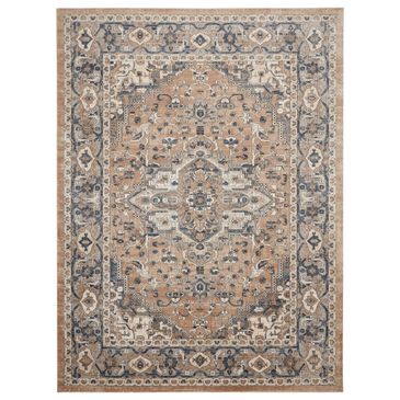 Nourison Quarry QUA05 10" x 14" Beige and Grey Area Rug, , large