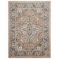 Nourison Quarry QUA05 10" x 14" Beige and Grey Area Rug, , large
