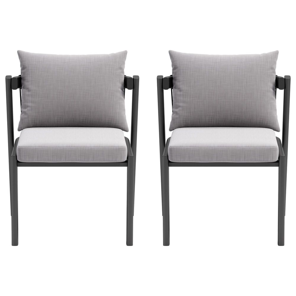Zuo Modern Horizon Side Chair in Gray &#40;Set of 2&#41;, , large