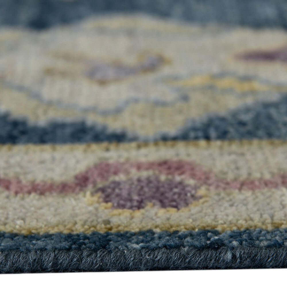 Amer Rugs Jaigarh 2&#39; x 3&#39; Medium Blue Area Rug, , large
