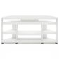 HOMLUX 47" Corner TV Stand in White, , large