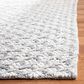 Safavieh Natura NAT404G 2"3" x 8" Silver and Ivory Runner, , large