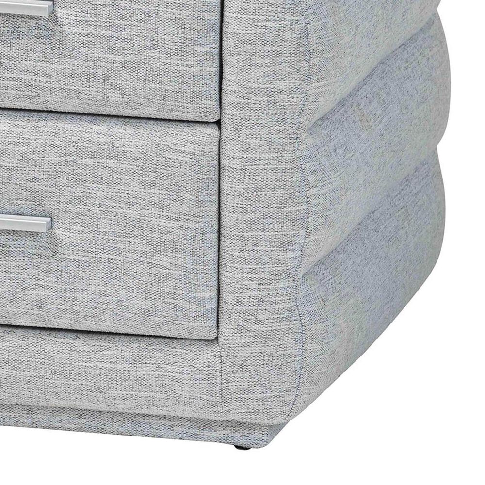 Baxton Studio Cadmus 2-Drawer Nightstand in Light Grey, , large