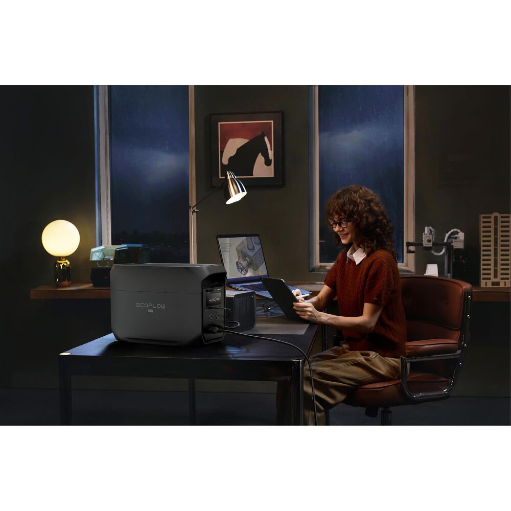 EcoFlow Delta 3 Max Portable Power Station in Black, , large