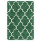 Safavieh Venus Shag 9" x 12" Green and Ivory Area Rug, , large