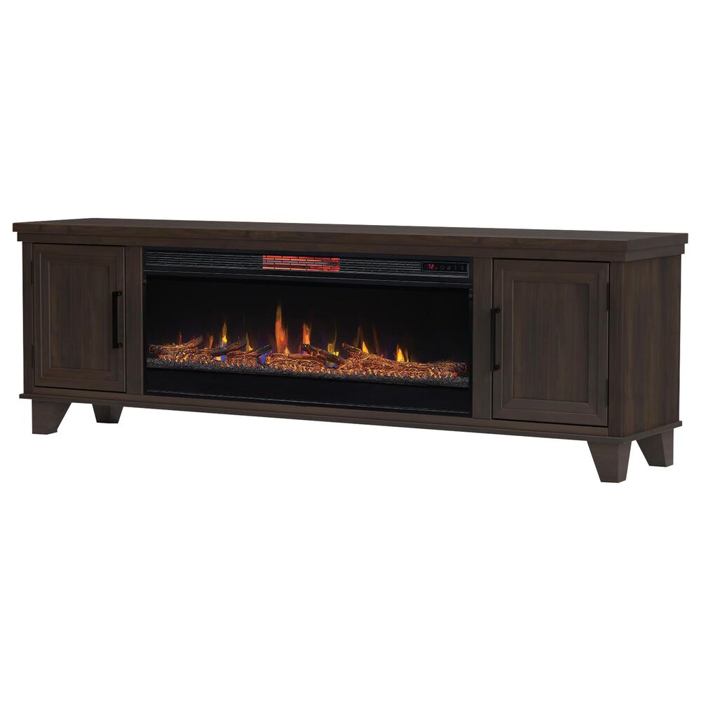 Legends Home Sonoma 78" Fireplace Console in Java, , large