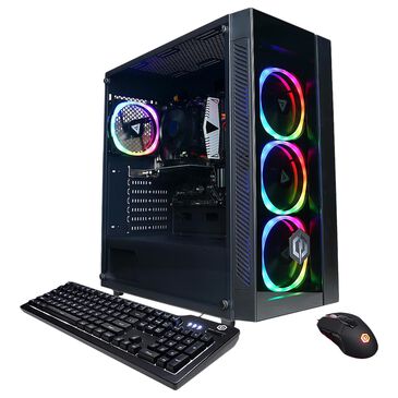 CyberpowerPC Gamer Master Gaming Desktop | AMD Ryzen 3 4100 - 8GB RAM - NVIDIA GeForce GT 1030 - 500GB SSD in Black, , large