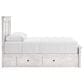Ashley Makidern 2 Piece Queen Storage Bedroom Set with Six Drawers in Whitewash, , large