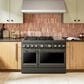 KitchenAid 6.3 Cu. Ft. Commercial-Style Dual Fuel Range in Black Ore, , large