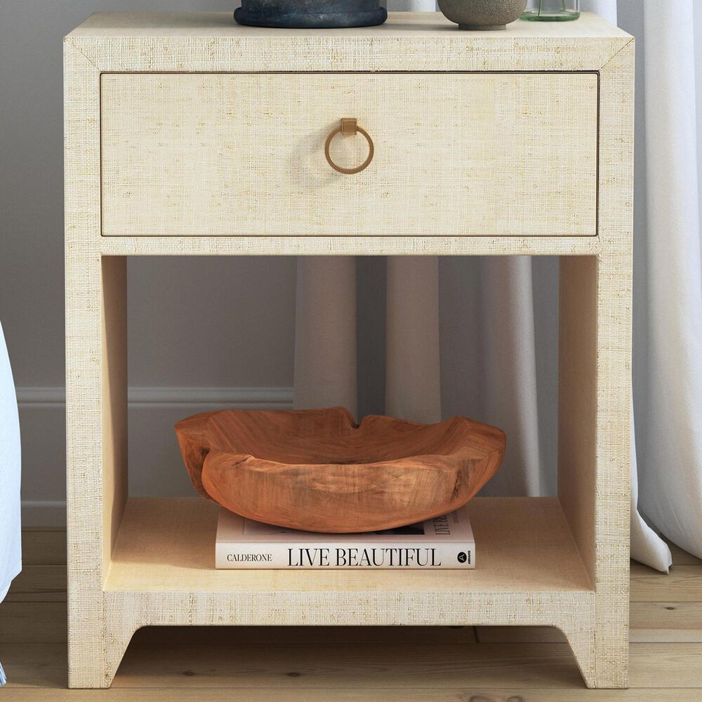Butler Specialty Company Bar Harbor 1-Drawer Nightstand in Natural, , large