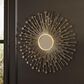Ashley Morwenna Accent Wall Mirror in Oil-Rubbed Bronze and Gold, , large