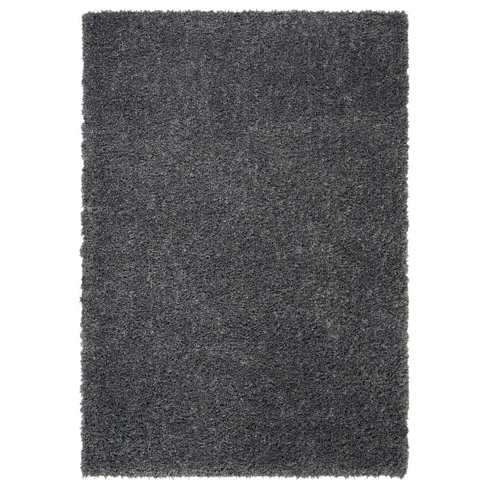 Safavieh August Shag AUG200H 9" x 12" Charcoal Area Rug, , large