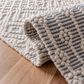 Safavieh Natura NAT852A 3" x 5" Ivory and Grey Area Rug, , large
