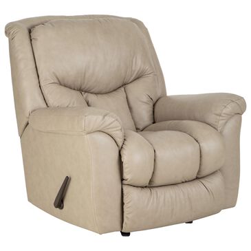HomeStretch Jester Banded Manual Rocker Recliner in Mushroom, , large