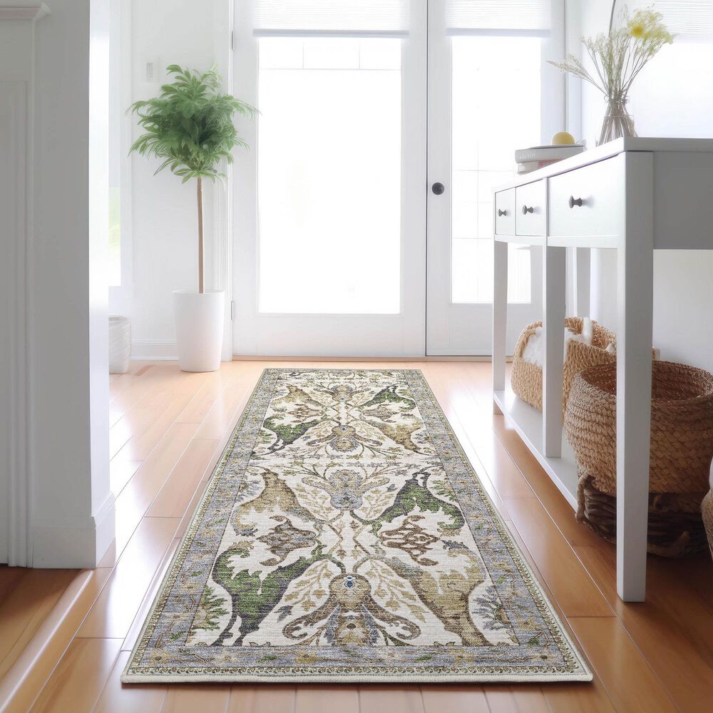 Dalyn Rug Company Hatay HY6 2&#39;3&quot; x 7&#39;6&quot; Ivory Runner, , large
