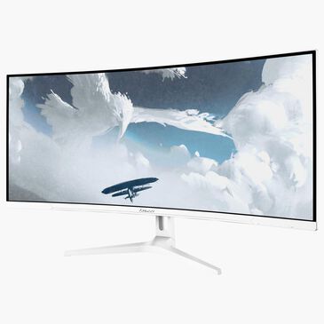 Arozzi Nova 34" Curved VA 165Hz Gaming Monitor in White, , large