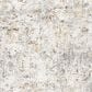 Surya Dresden White, Gray, Medium Gray, Light Slate, Mustard and Rust 6"7" Round Area Rug, , large