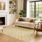 Dalyn Rug Company Soft Essentials Plaid Gold 5" x 7"6" Indoor/Outdoor Area Rug, , large