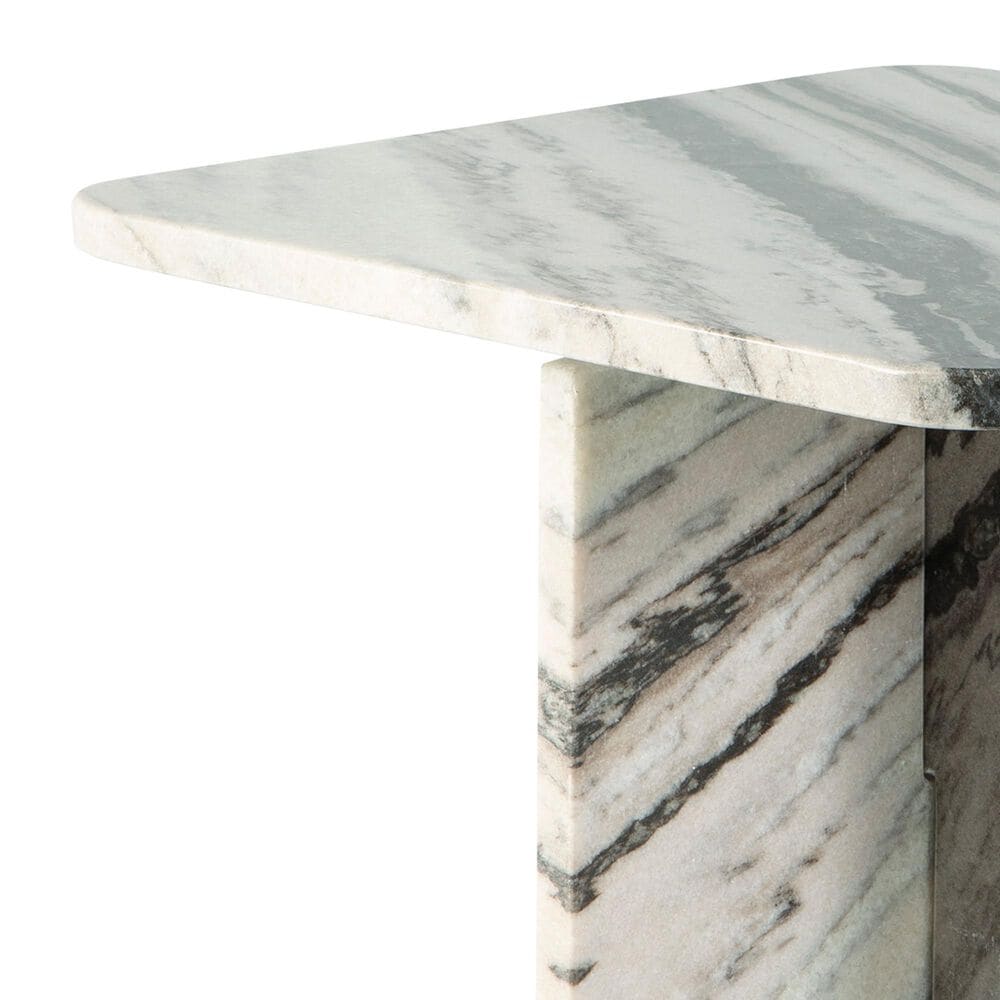 Ashley Baretton 15" Coffee Table in Black, White and Taupe, , large