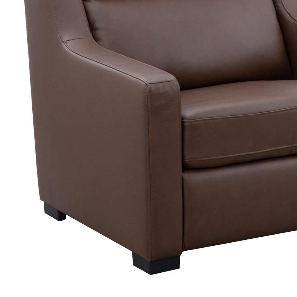 Oxford Furniture Leather Power Recliner in Ajax Umber, , large