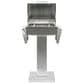 Coyote Outdoor Electric Grill with Pedestal Stand in Stainless Steel, , large