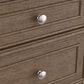 James Martin Bristol 72" Double Bathroom Vanity Cabinet in Whitewashed Walnut, , large