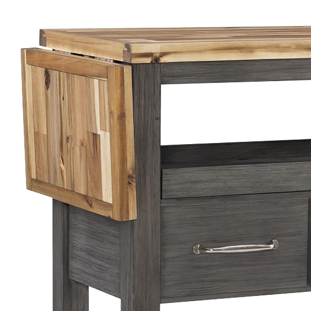 Parkerville Furniture Line Kauffman Kitchen Cart in Gray, , large