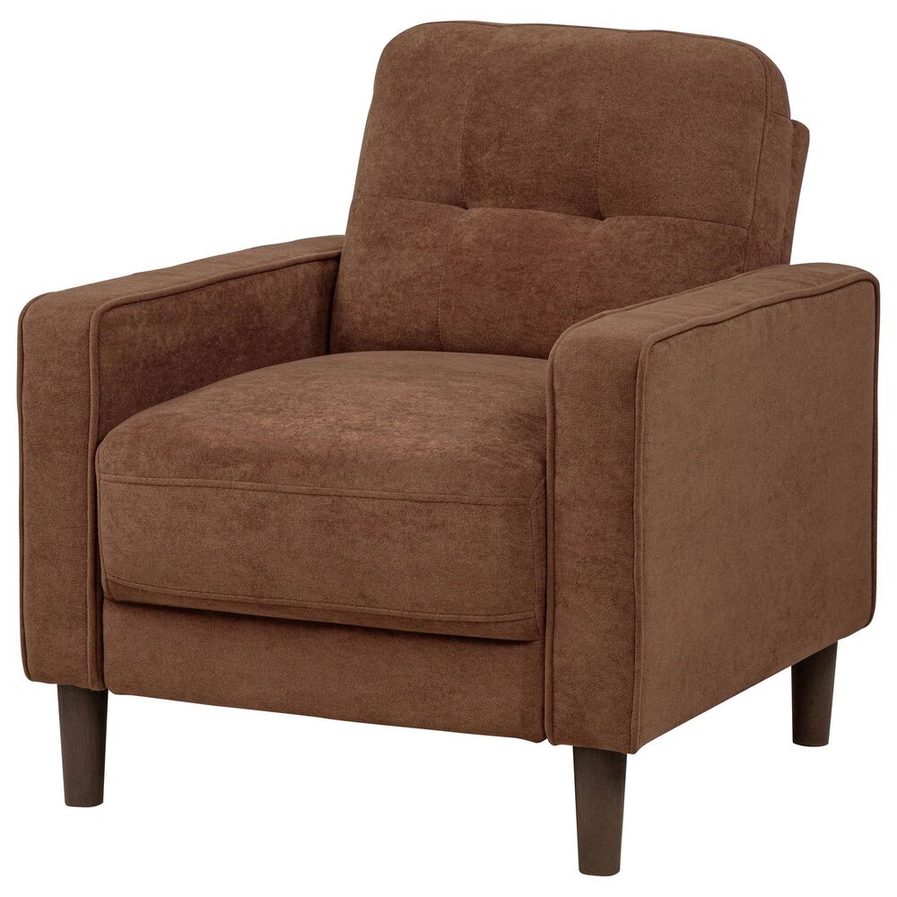 Coaster Bowen II Accent Arm Chair in Rust, , large