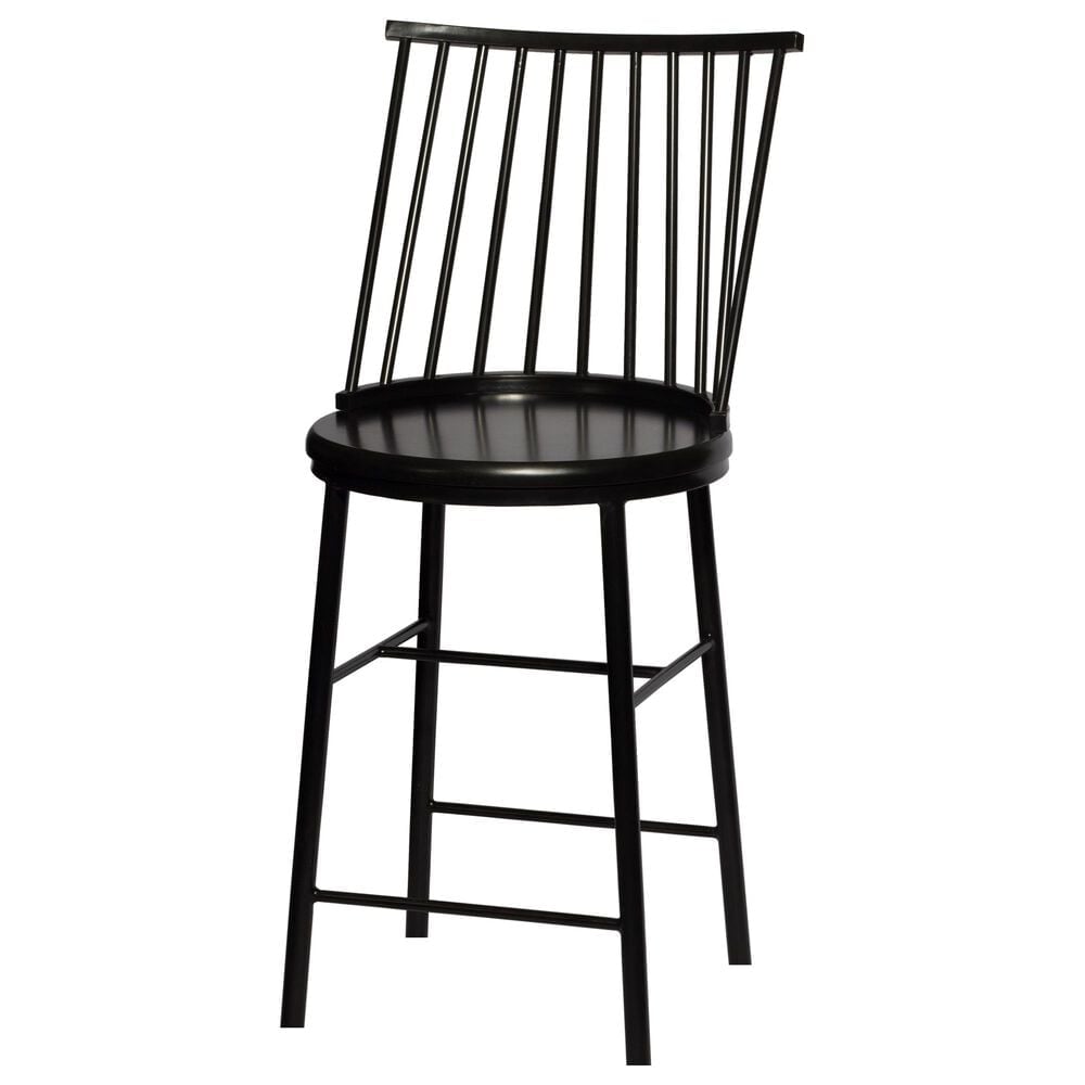 Steve Silver Florence Counter Chair in Black, , large