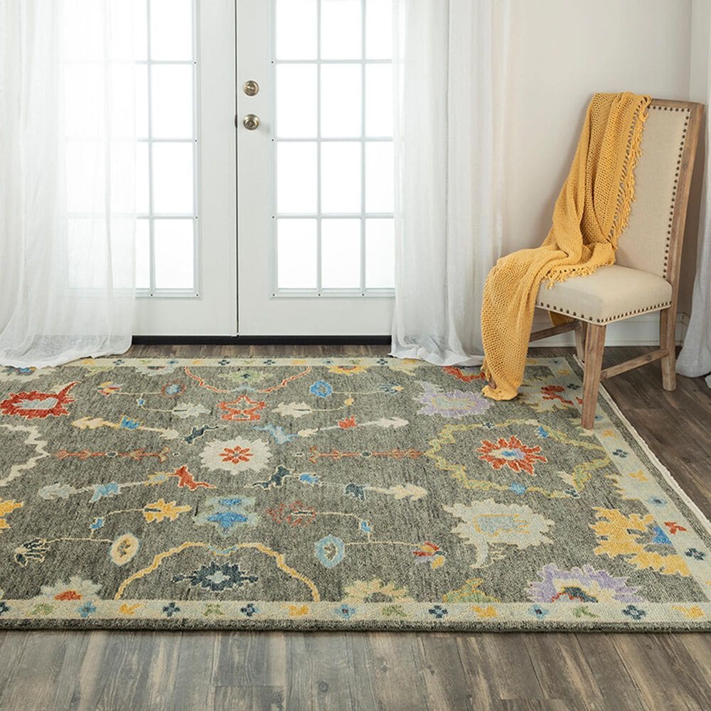 RIZZY Envision 6&#39; x 9&#39; Gray Area Rug, , large