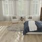 Nourison Rustic Textures Light Grey and Multicolor 7"10" Round Area Rug, , large