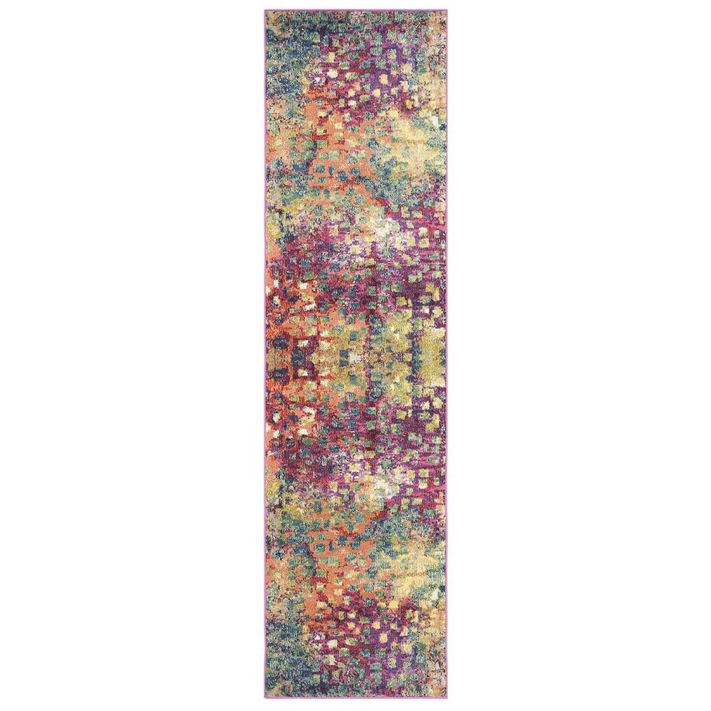 Safavieh Monaco MNC225D-26 2&#39;2&quot; x 6&#39; Pink/Multi Runner, , large