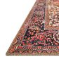 Loloi Loren LQ-07 7"6" x 9"6" Red and Navy Area Rug, , large