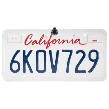 Das Companies Concealed License Plate Backup Camera with Parking Lines, , large