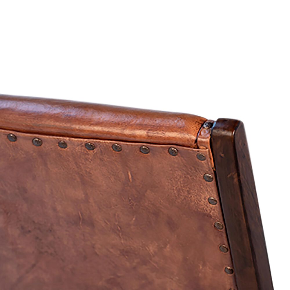 Blue Sun Designs Gibbs Leather Chair in Classic Brown, , large