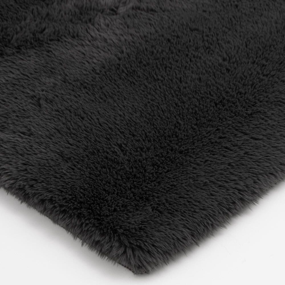 Central Oriental Belgian Black 7'6" x 9'6" Area Rug, , large