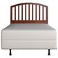 Richlands Furniture Carolina Twin Slat Headboard and Bedframe in Walnut, , large