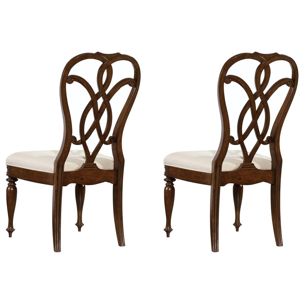 Hooker Furniture Leesburg Side Chair in Mahogany &#40;Set of 2&#41;, , large