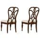 Hooker Furniture Leesburg Side Chair in Mahogany (Set of 2), , large