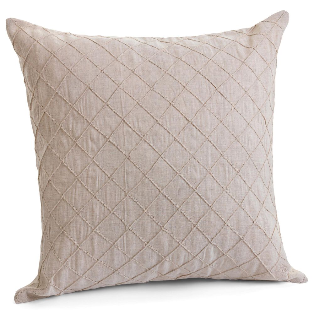 20" Square Throw Pillow in Natural, , large