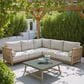 Zuo Modern Teras 2-Piece Outdoor Sectional Set in Gray, , large