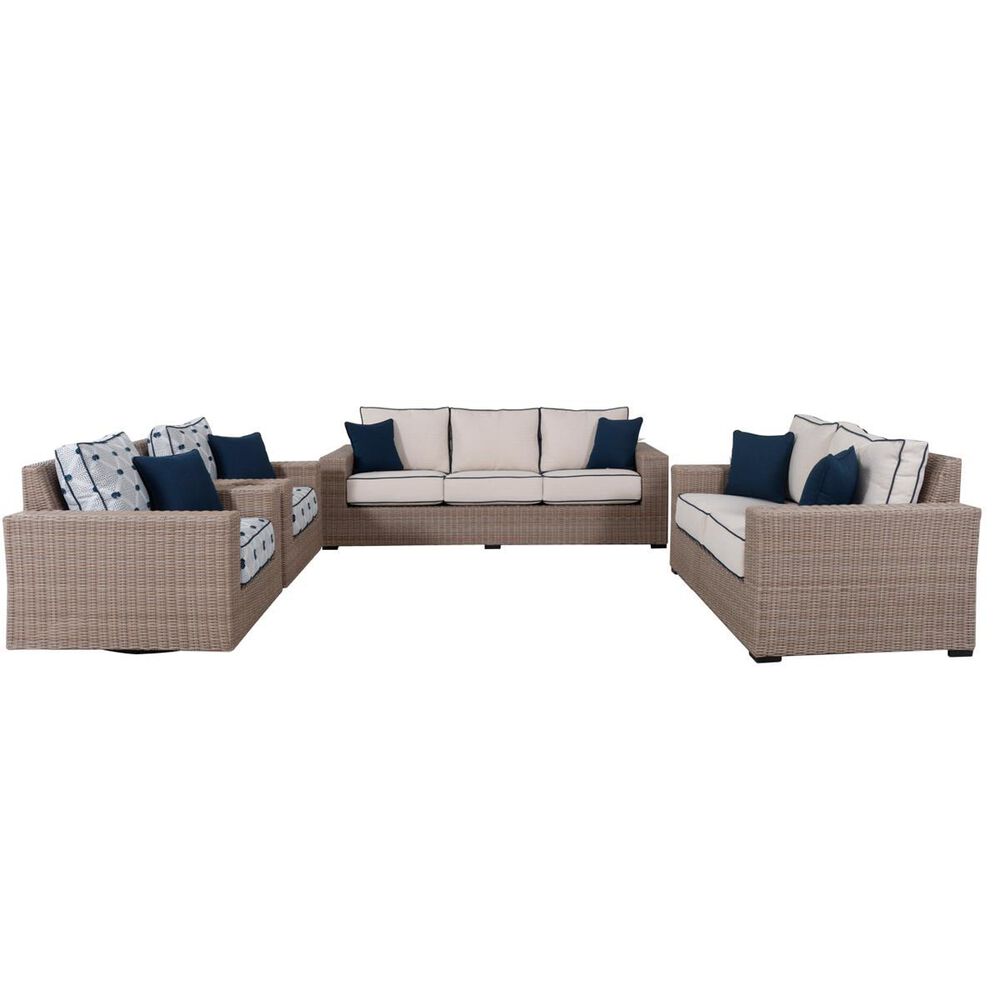 Amber Shores Odeon Sofa in Ofiddletree White Linen (Sofa Only) Shop NFM